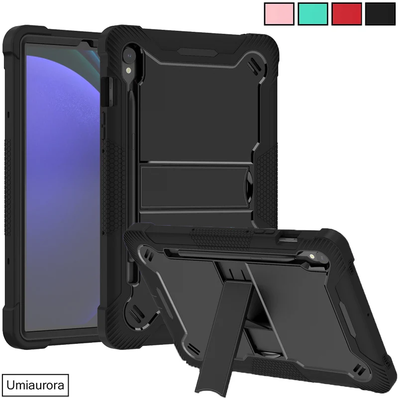

For Samsung Tab S11 SM-X730 S7 S8+ S9 FE+ Plus 12.4" S10+ Ultra SM-X920 X620 X820 X520 Shockproof Tablet Case Stand Rugged Funda