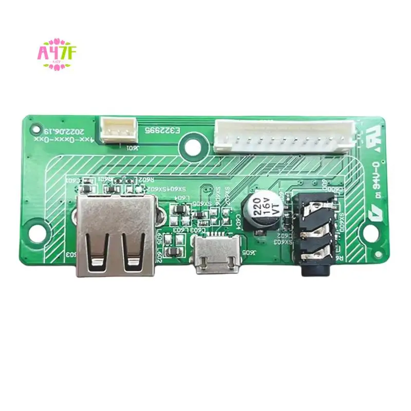 

A47F-NEW For CHARGE3 USB 2.0 Audio Jack Power Supply Board Connector For Charge 3 GG Speaker Micro-USB Charge Por