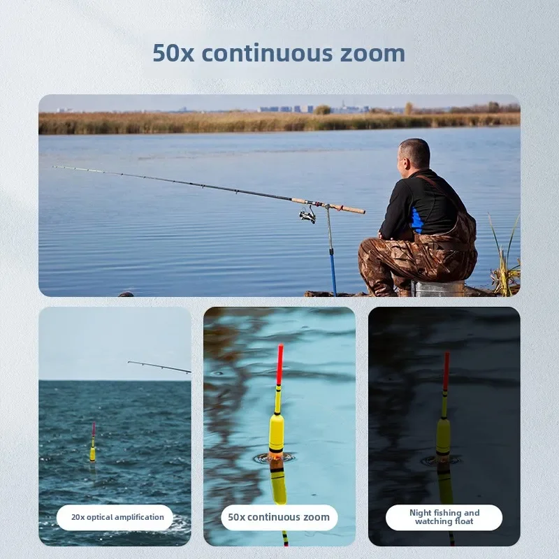 Fishing Telescope Float Viewer Archery Target High Definition Screen Digital Zoom Electronic Photography Recording