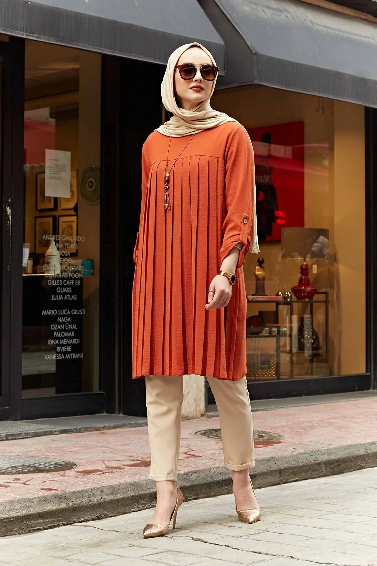 Piliseli Tunik TH Orange