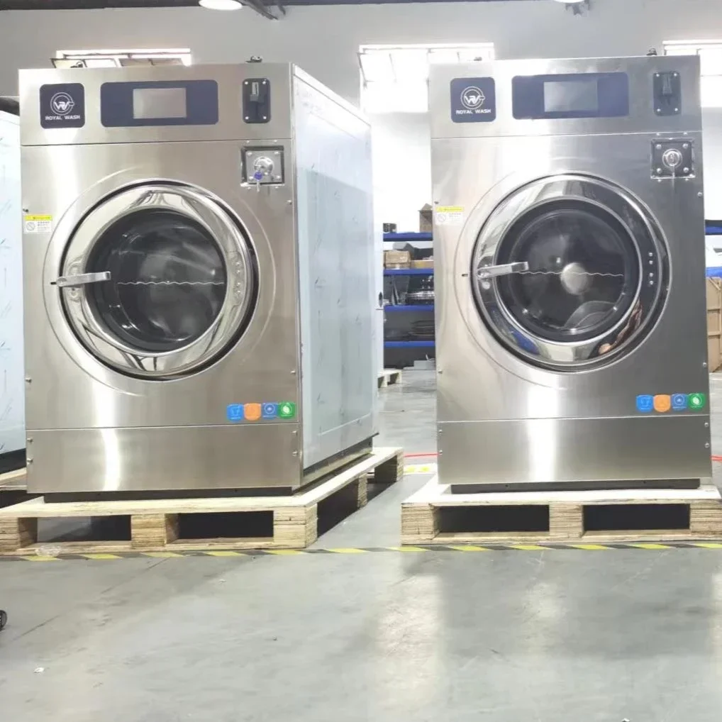 Washer and Dryer 10kg To 25kg Coin Operated, Card Operated, Commercial, Launderette Hotel