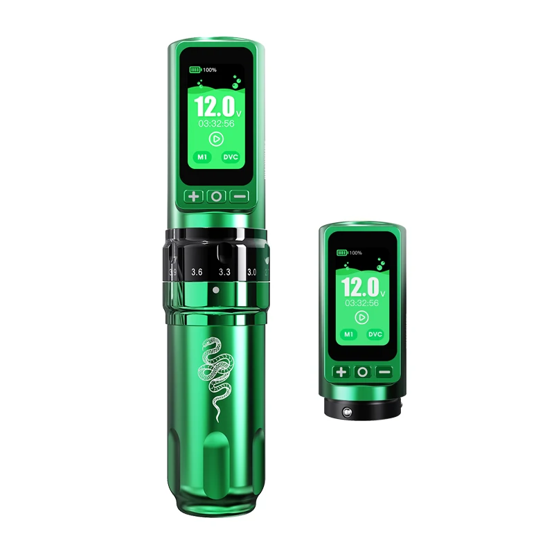 

Dragonhawk Body Art Tattoo Rotary Machine Pen New Arrival 2.4-4.2mm Adjustable Stroke Equipment Dual Battery Tattoo Machine Gun