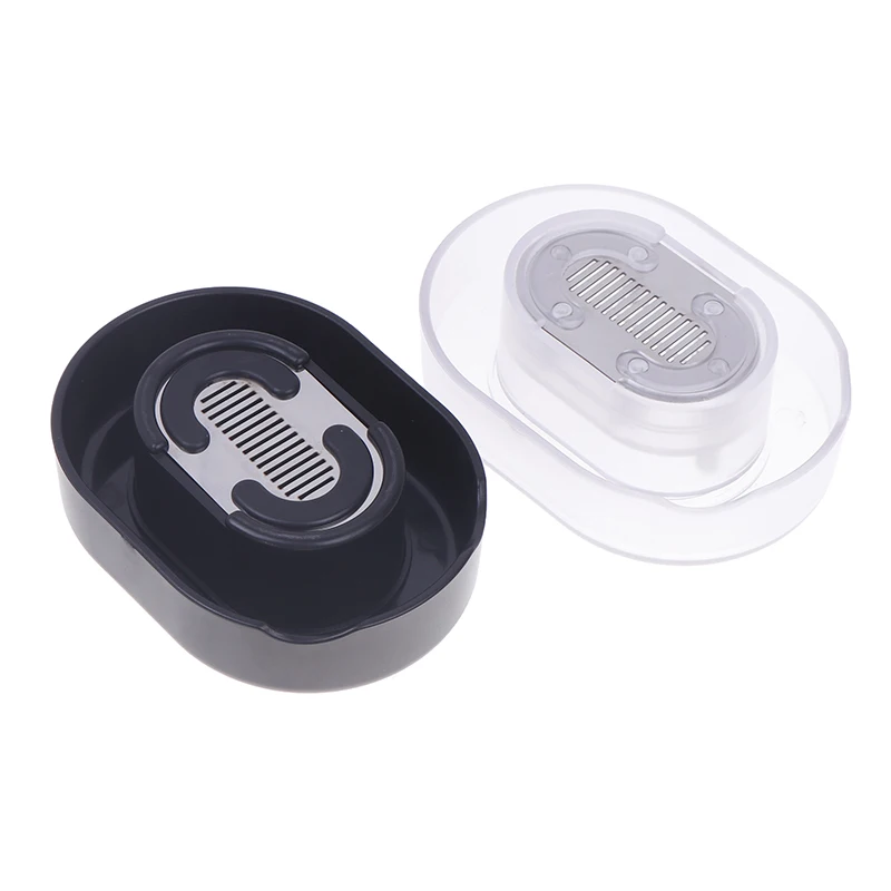Plastic No Batteries Shaver Storage Rack For Most Head Razors Razor Rinser Cleaner Efficiently Save Water Shaving Razor Rinser