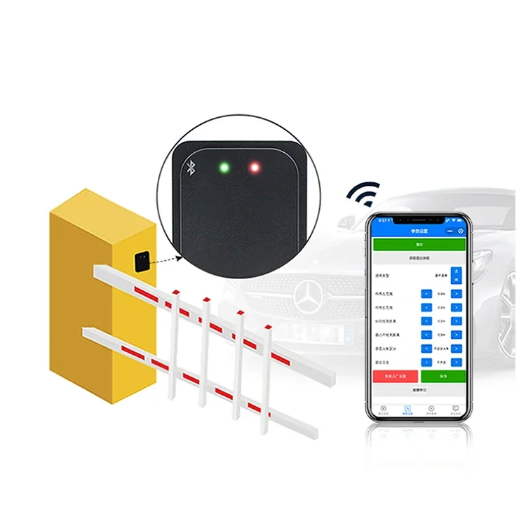 Millimeter wave 77ghz ITS-AX2 barrier gate control radar universal parking gate barrier remote control