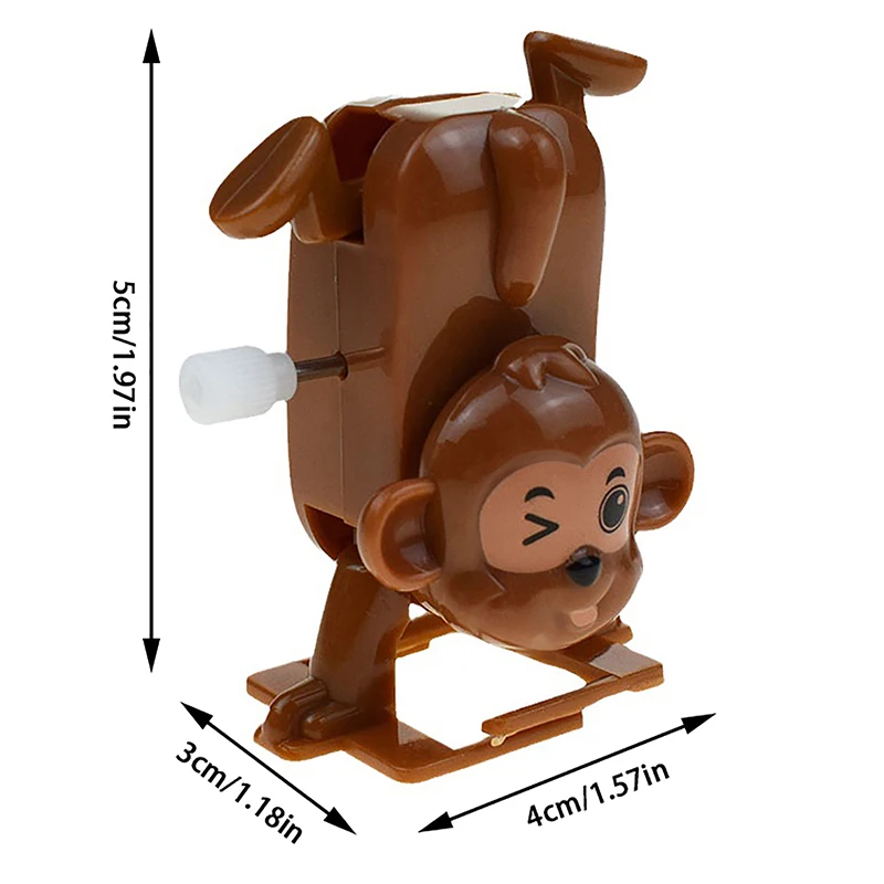 Funny Monkey Handstand Walking Clockwork Toy Wind Up Toy Child Interactive Playing Toy For Kid Party Favors