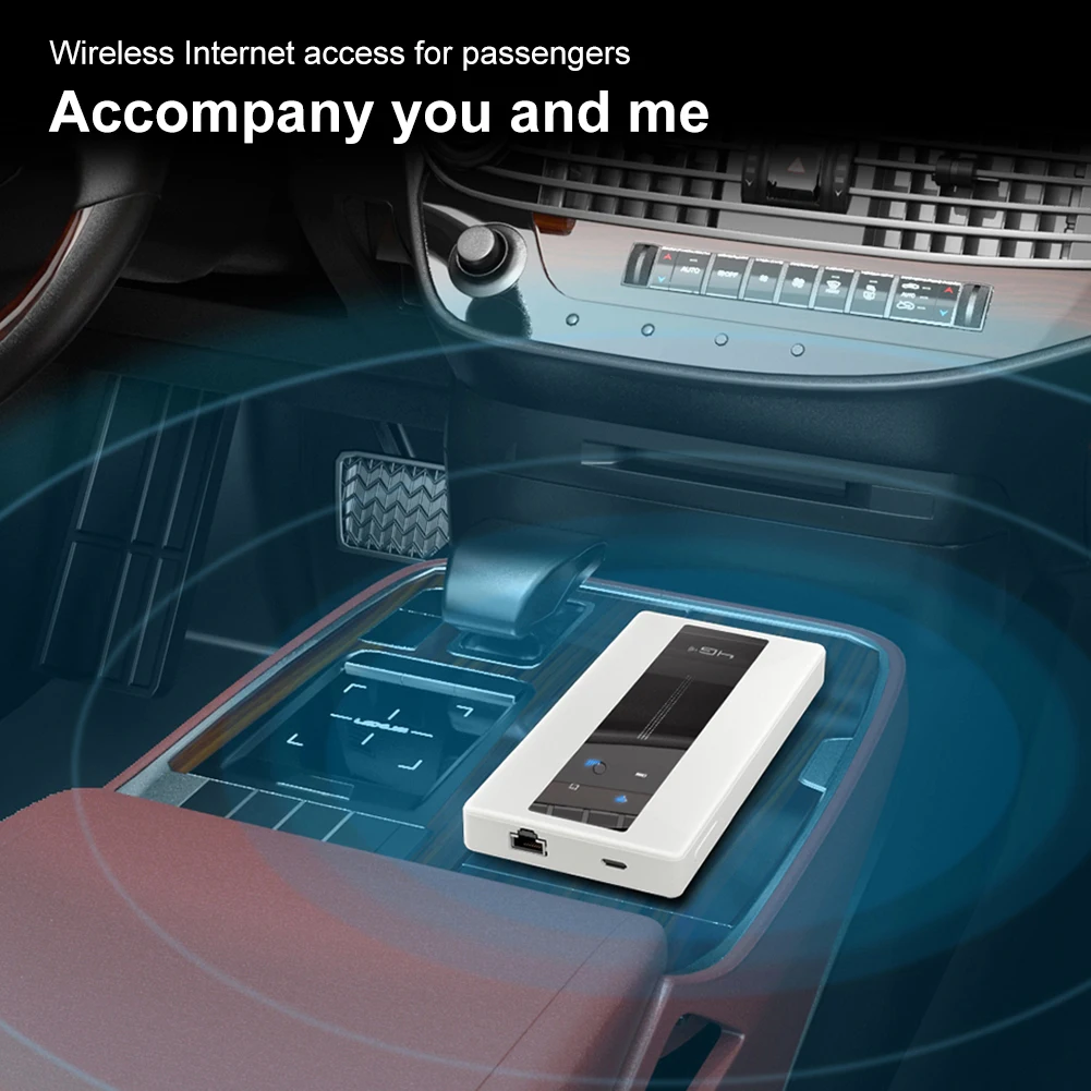 

4G LTE Mobile Router Portable Type-C USB Hotspot 10000mAh 150Mbps with External Antenna LED Indicator 4G WiFi Router