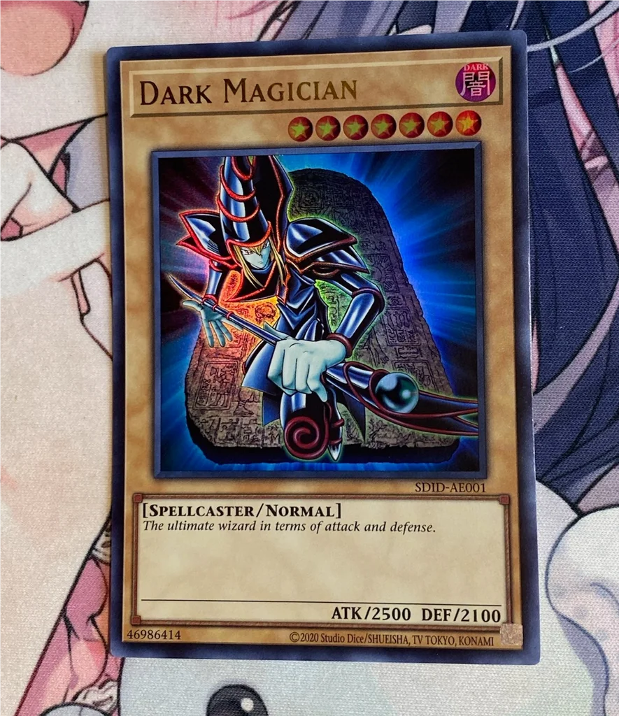 Yugioh KONAMI Duel Monsters SDID-AE001 Dark Magician Ultra Rare Asian English Collection Mint Card