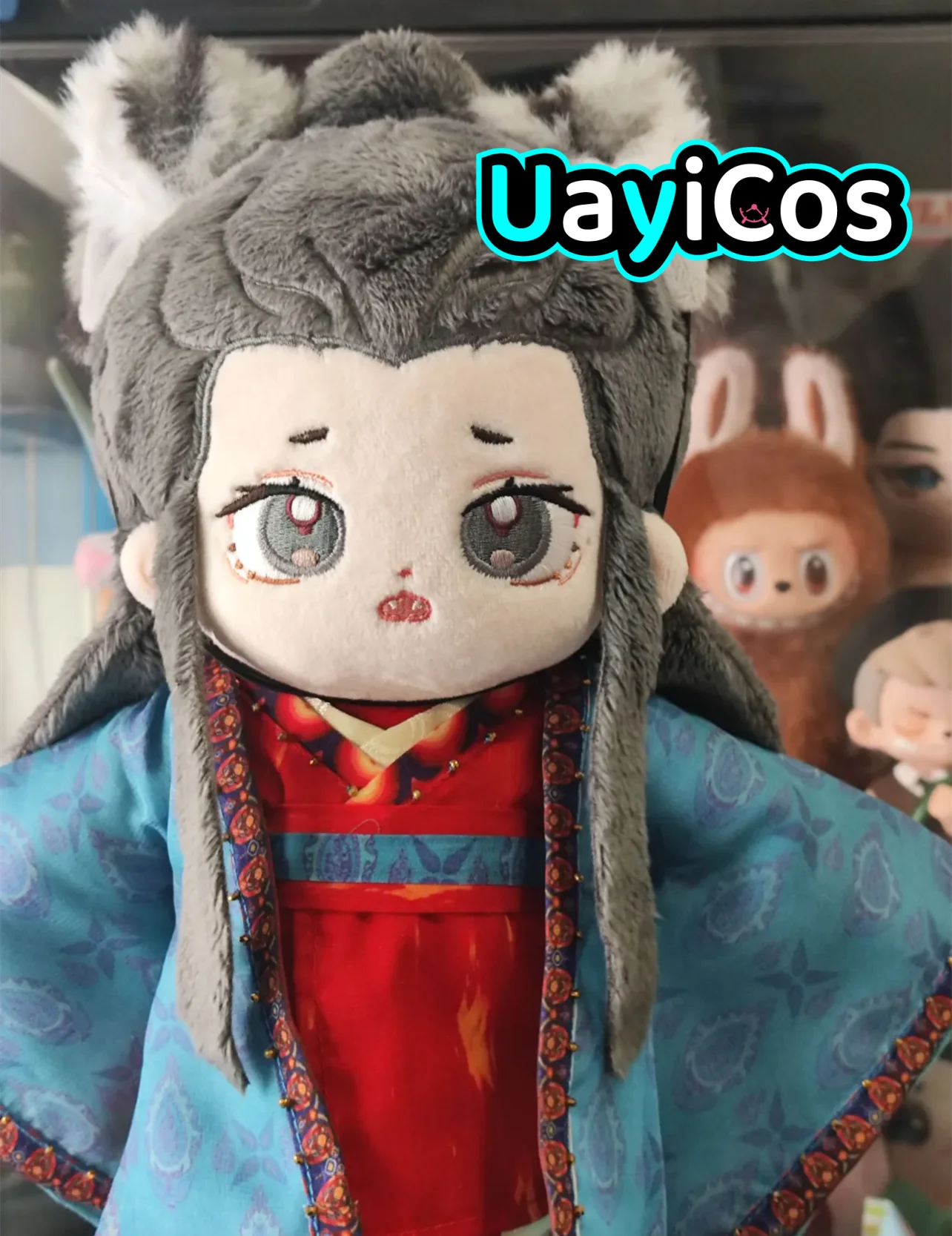 

Till The End of The Moon Luo Yunxi 20cm 30cm Doll Clothes Ancient Hair Crown Clothing Suit Stuffed Doll Anime Toy Kids Cospla