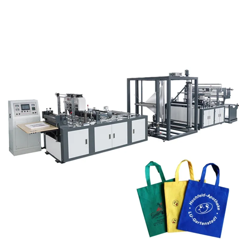 Yu Gong Non Woven Bag Making Machine Auto Non Woven Spund Bond Bag Machine Tote T-Shirt Pp Non Woven Fabric Bag Making Machine