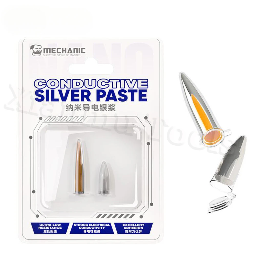 MECHANIC NANO20 Nano Conductive Silver Paste for iPhone Android Phone Repair Flexible Screen Circuit Repair ITO Silver Paste