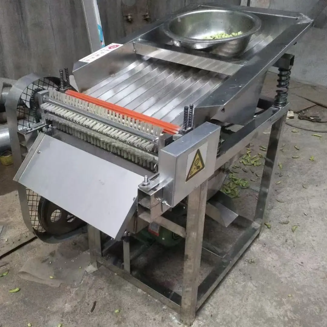 Mini Type Pod Peas Peeler Soybean Pea Broad Sheller Dehulling Peeling Threshing Mung Bean Green Shelling Edamame Process Machine view 5
