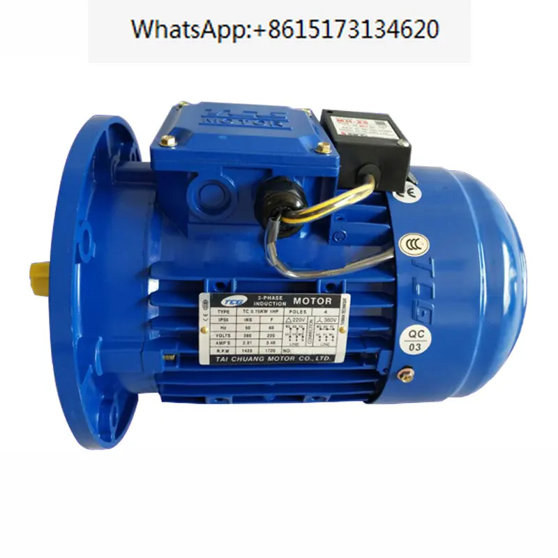 0.75 Kw 1Hp AC Induction Motor 400v 1440 Rpm 750 Watt 1HP 4 Pole