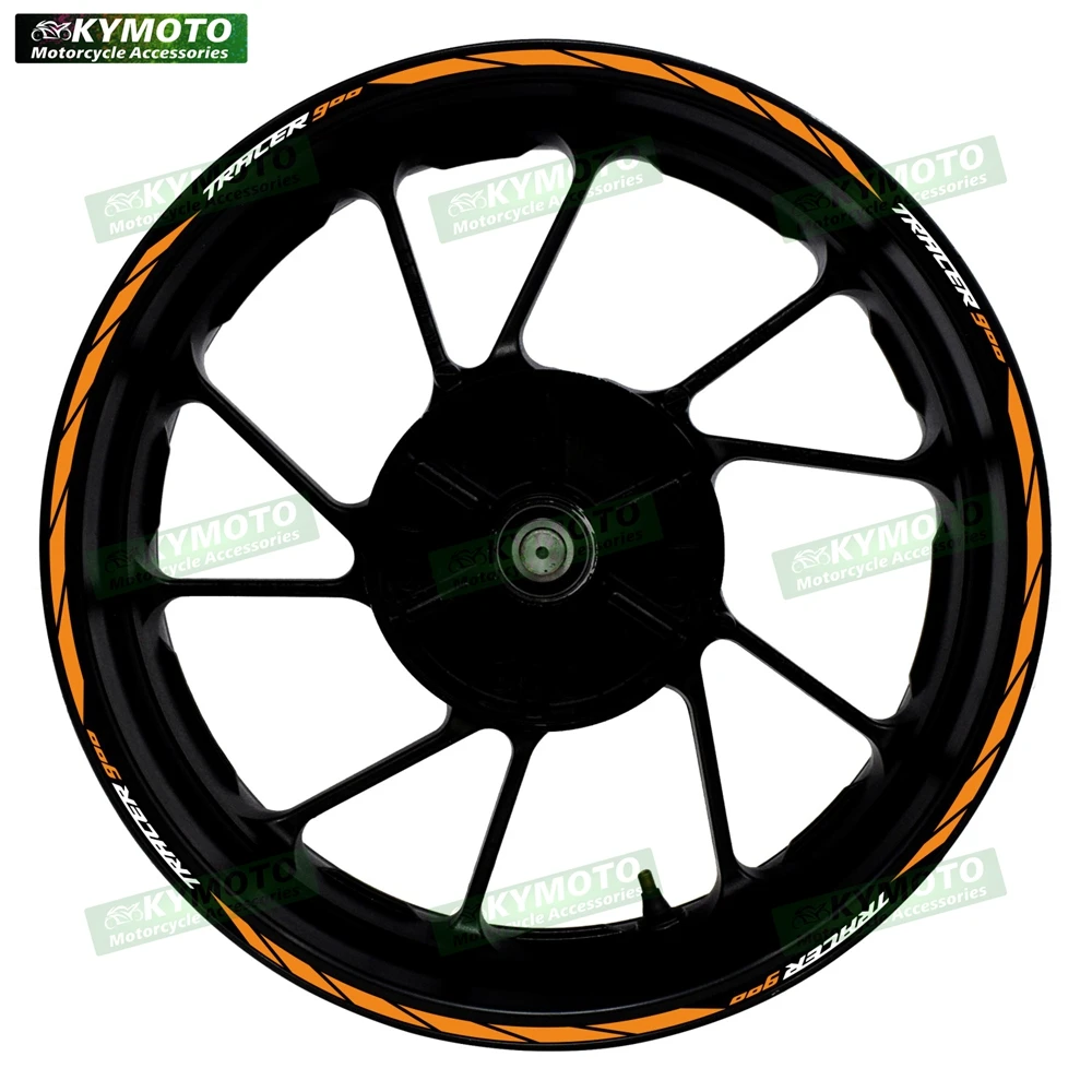 

Stickers for YAMAHA TRACER900 motorcycle 17 inch front and rear cover scratch decal wheel modified waterproof reflective rims