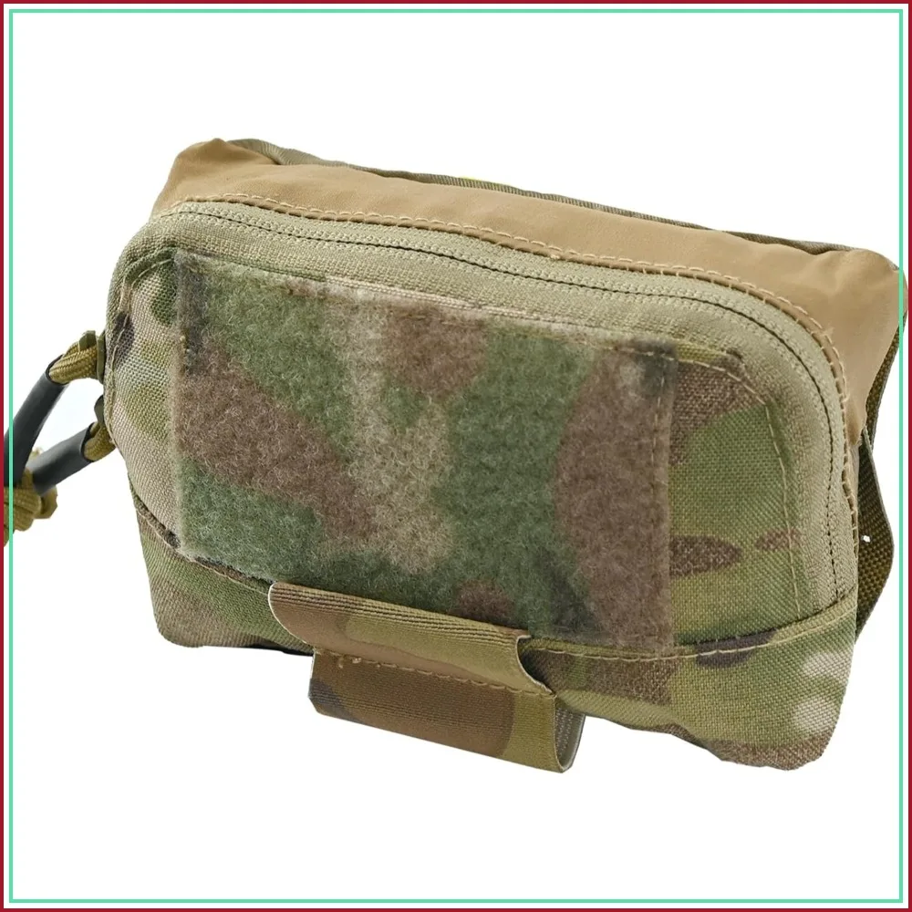 

Tactical Molle Admin Pouch Small Chest Rig Utility Storage Organizer for Vest Belt 500D Nylon