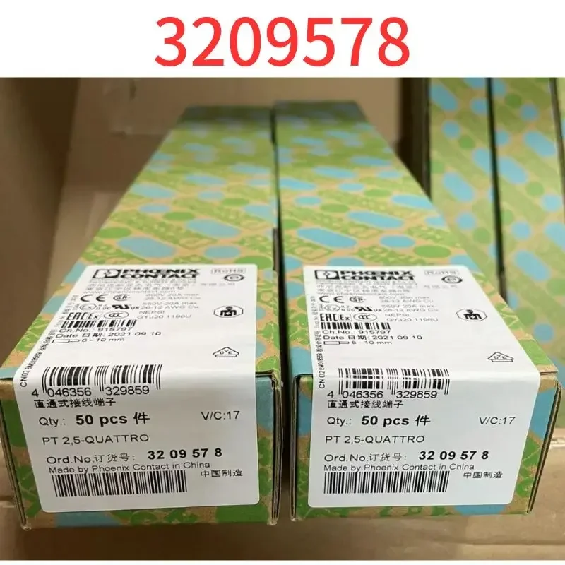 

Brand New PT2.5QUATTRO 3209578 double layer terminal block