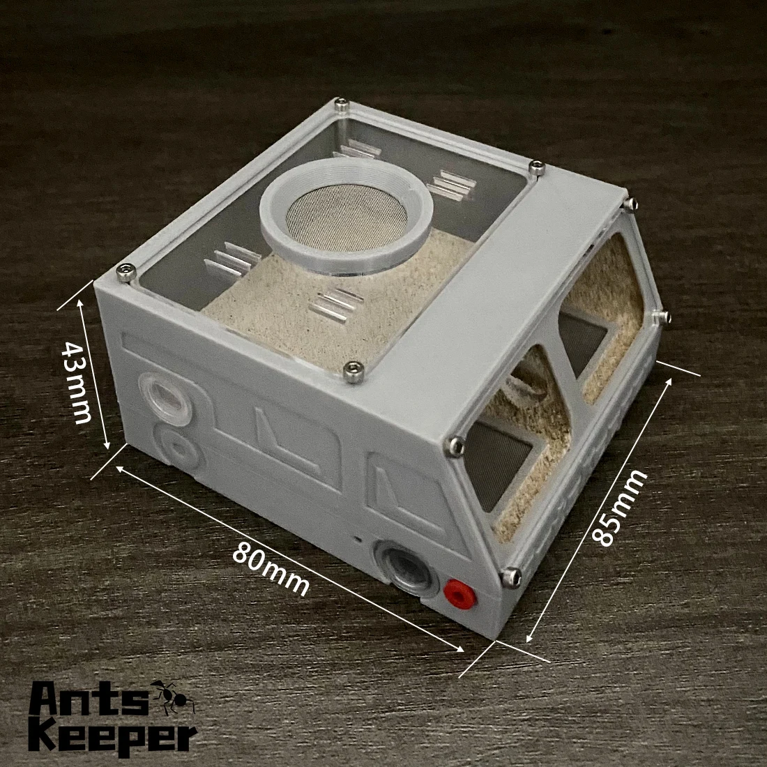 【Big Bus】Ants Keeper's Farm for Ants New Queen and Small or Middle Colony Ant House Farm Gift for Beginnier and Starter