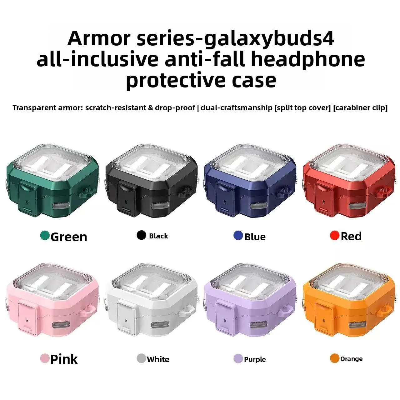For Samsung Galaxy Buds 2 Pro Case For Buds Pro Live FE Head