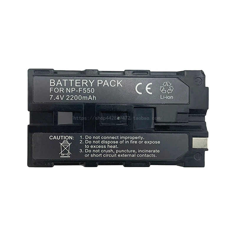 

NP-F550 7.4V 2200mAh Camera Rechargeable Lithium Battery Pack