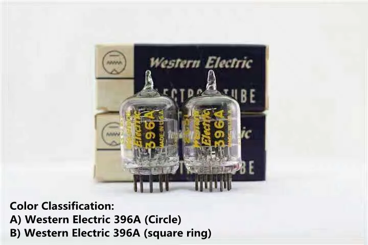 New black screen American WE West Electric 396A tube generation 2C51 6N3 5670 6H3N provides pairing