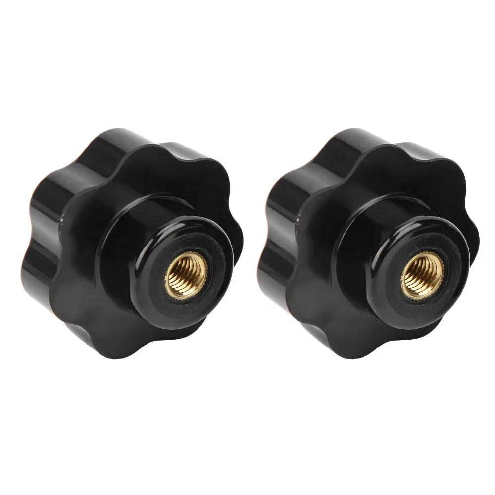 2pcs Versatile Industrial Clamping Knob Durable Practical Female Thread Knob Star Hand Knob Industrial Machinery