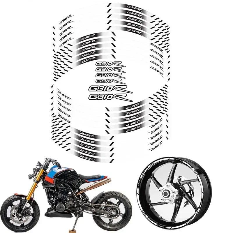 

Для BMW G310R Moto Parts Contour Wheel декоративная переводная наклейка-B