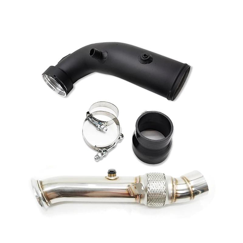 Downpipe+Charge Pipe Kit N55 535i/ix 640i/ix 740i X5X6 F10 F11 F07 F12 F13 F01 E70 E71