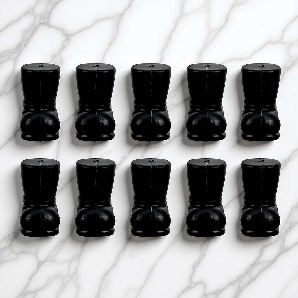 

10Pcs Santa Boots Christmas Decorative Props DIY Santa Claus Boot Supplies Party Favor Christmas Supplies Party Favors