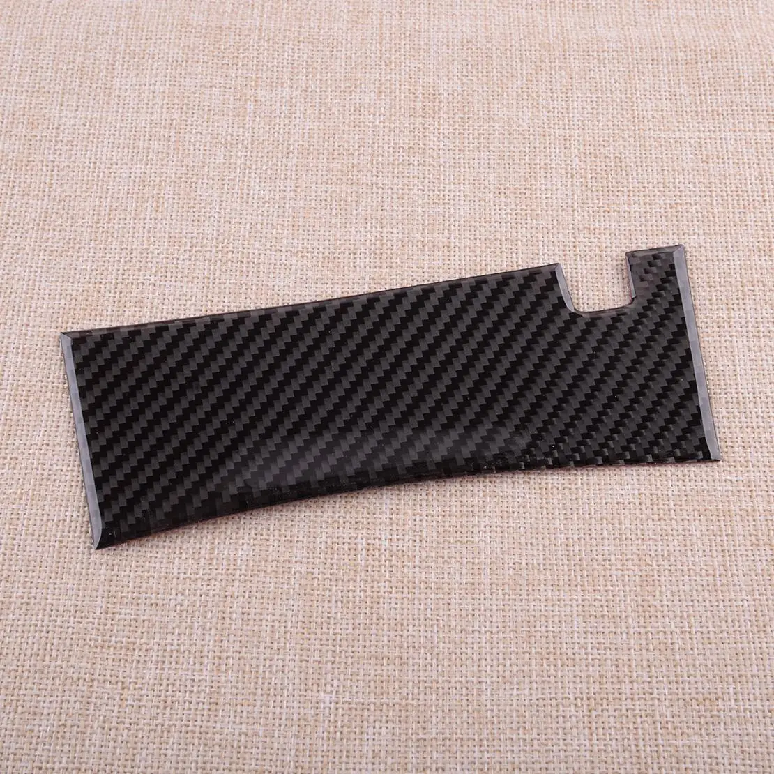 

Black Carbon Fiber Car Central Armrest Lower Panel Cover Trim Fit for Honda Accord 2013 2014 2015 2016 2017 Left Hand Drive