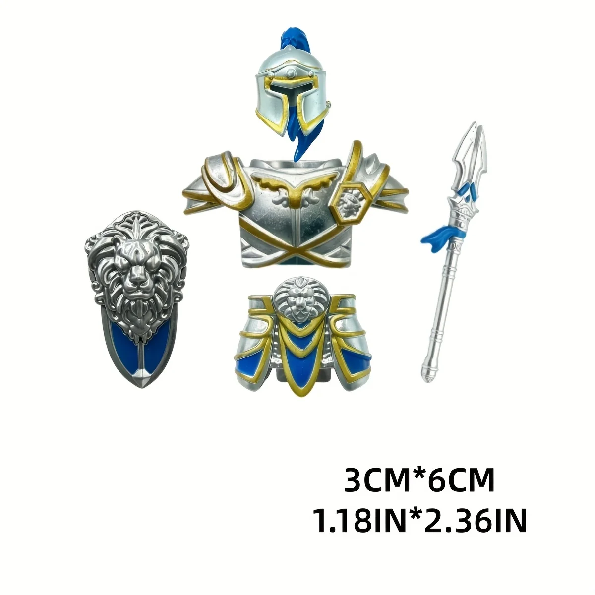 Medieval European Stormhaven Alliance Knight Model Assembly Figure, Unique Appearance Design, Suitable for Halloween Gifts/Easter Gifts/Christmas Gifts/Thanksgiving Gifts/Birthday Gifts, Perfect Home Decoration