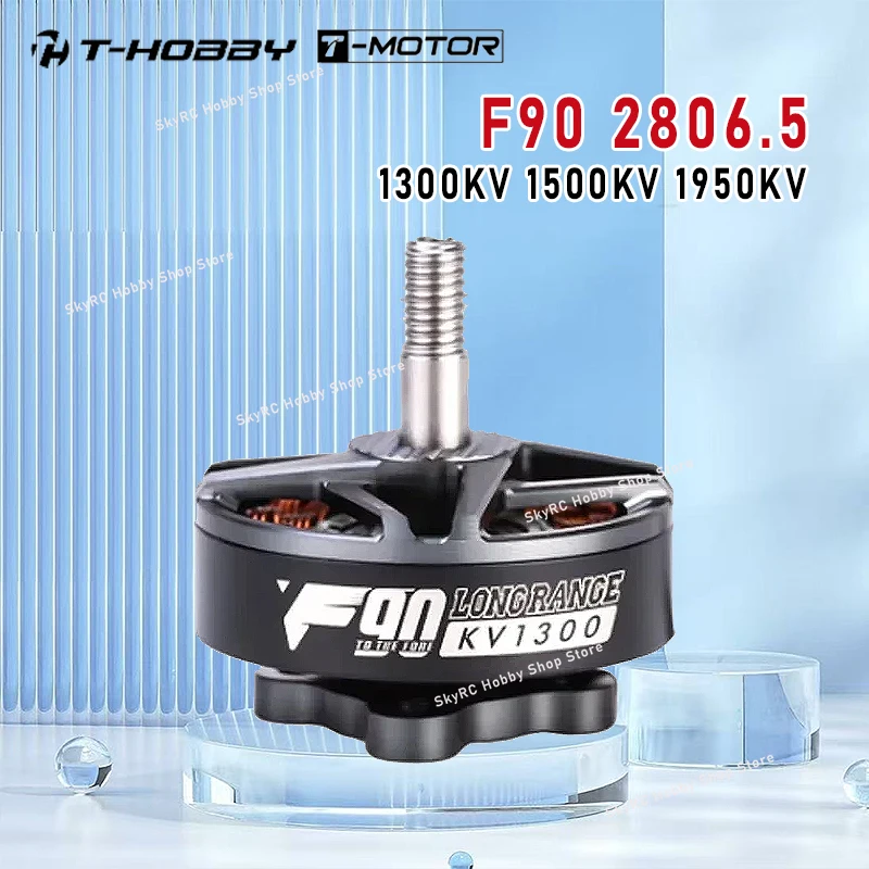 

T-MOTOR T-HOBBY F90 2806.5 1300KV 1500KV 1950KV 5-6S Brushless Motor for 5/6/7 Inch RC Multirotor Models
