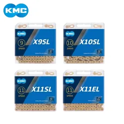 KMC Bike Chain X8 X9 X10 X11 X12 MTB Bicycle Chains 8 9 10 11 12v Road Bike Current Mountain Bike for Shimano/Sram Bikes Part