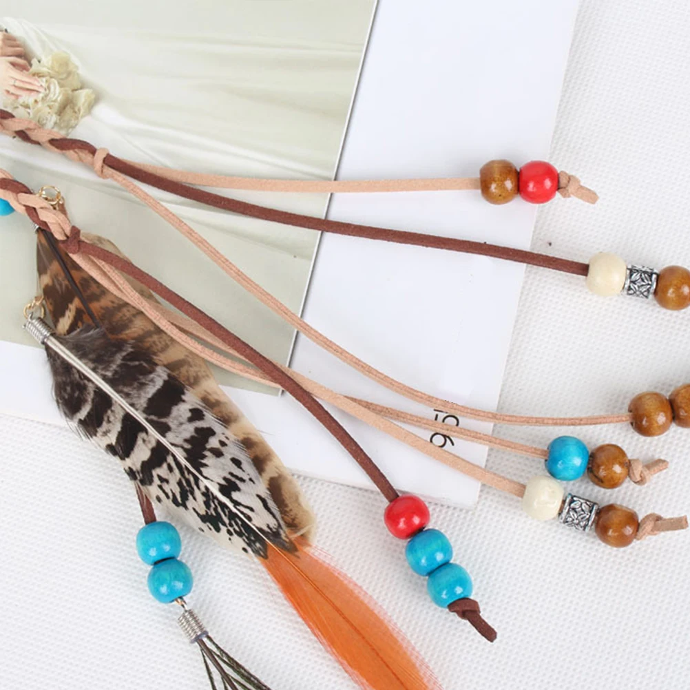 

Headb Bohemian Tassels Hair Ribbon Stretchy Design One Size Fits Most Photo Shoots Special Occasions Boho Style Everyday