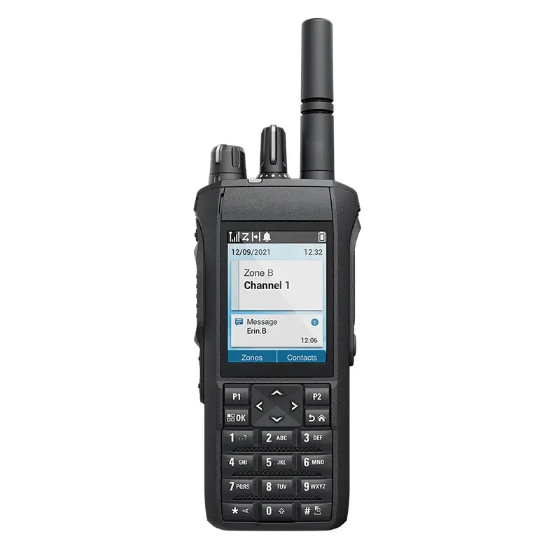 

R7 DMR Digital Handheld Portable GPS GSM Two-Way Walkie-Talkie with Full Keyboard VHF UHF Long Ran 5W Output Power