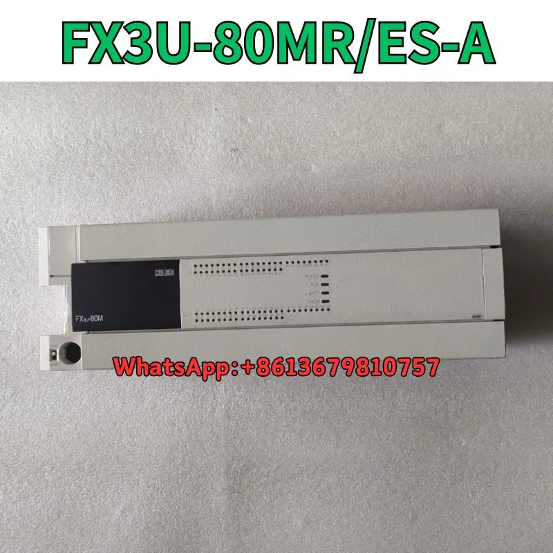 

second-hand PLC FX3U-80MR/ES-A test OK Fast Shipping