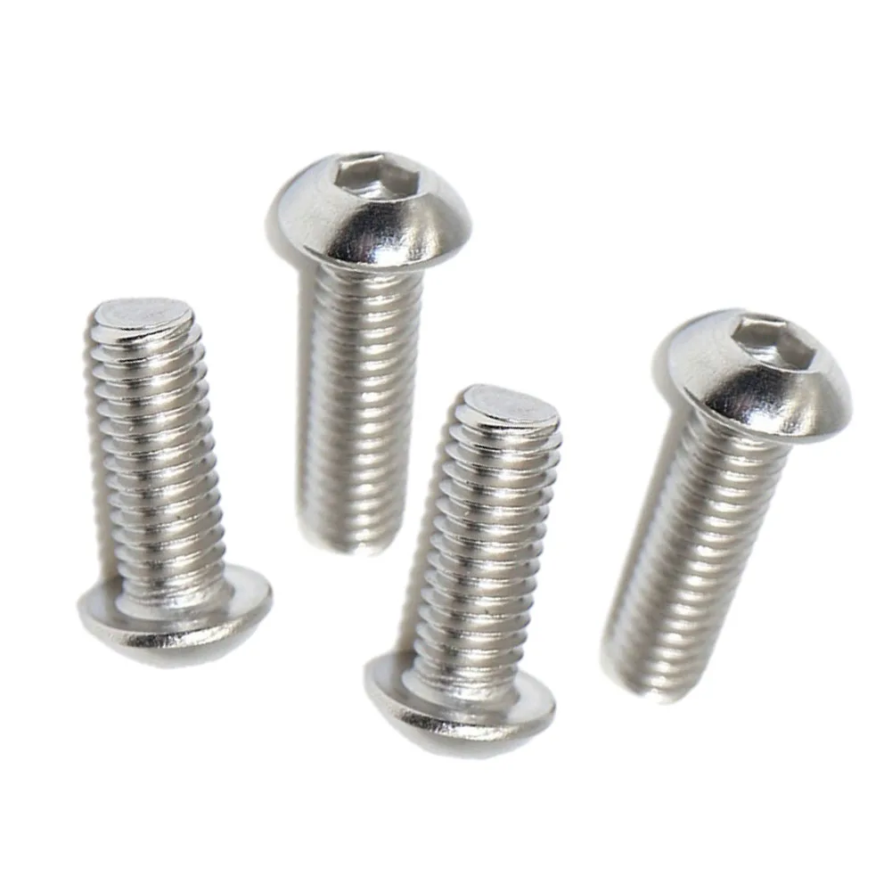 

4 шт. MTB велосипед M5x20 титановые болты 4 шт. 6AL4V аэрокосмический класс титановый цвет велосипедные детали велосипеда