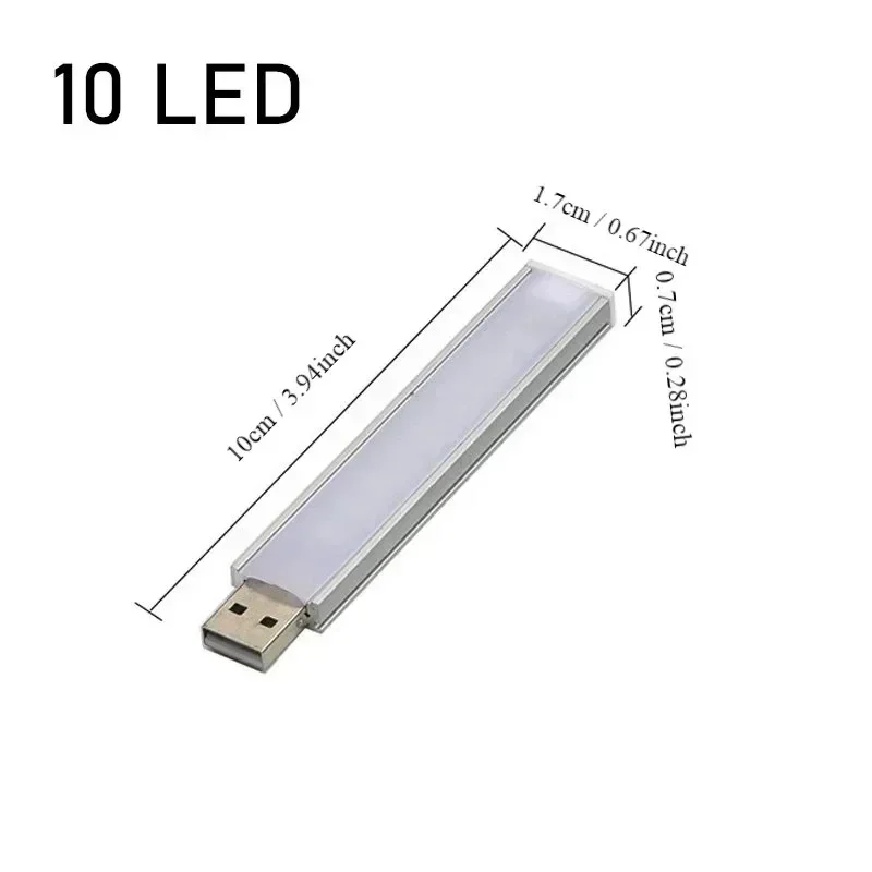 USB صغير LED كتاب ضوء 5 فولت المحمولة القراءة مصباح طوي حماية العين ضوء الليل لبنك الطاقة جهاز كمبيوتر شخصي إضاءة الكمبيوتر المحمول