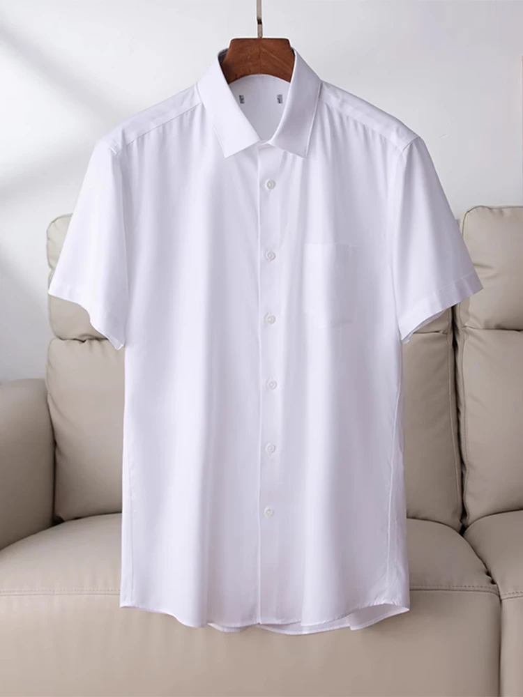 

Men's Casual Cotton irt Breathable ort Sve Faionable Summer New Sle Comfortable Wear Stand Fit Daily Wear