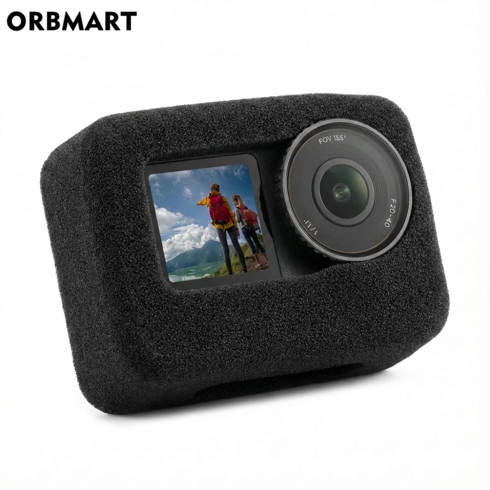 

Windslayer Foam Housing for DJI Osmo Action 6 Noise Reduction Sponge Windscreen Case Cover Video Accessories