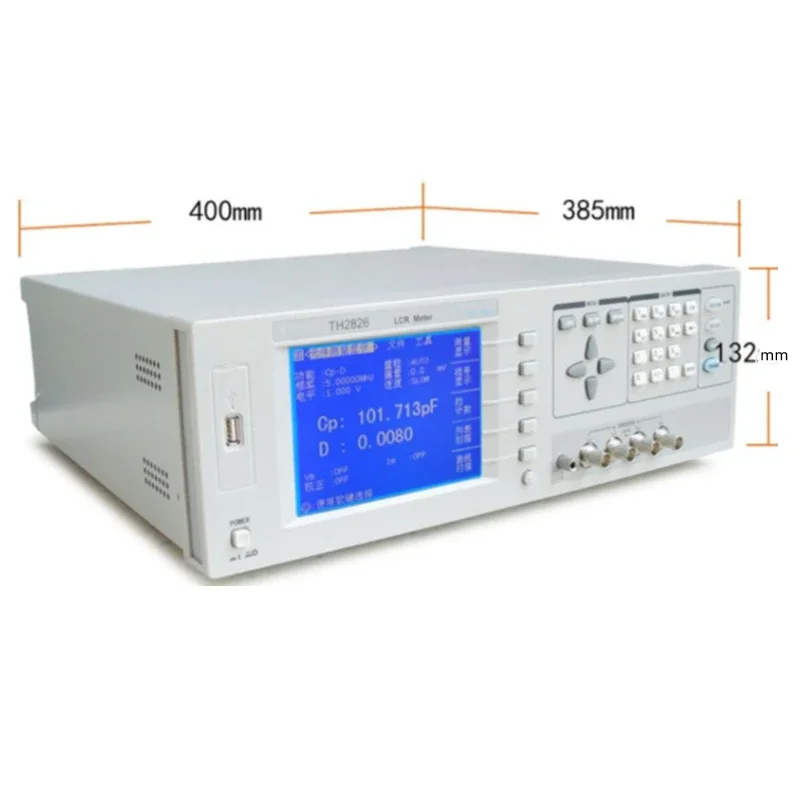 TH2826/TH2826A high frequency LCR digital bridge 20Hz-5MHz desktop