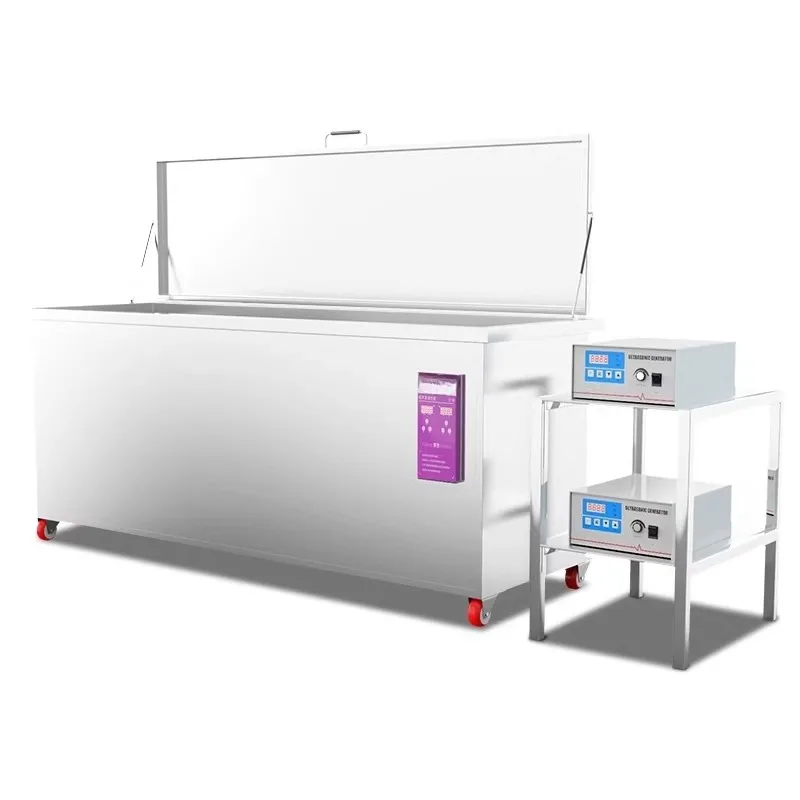 Triple-Tank Design Ultrasonic Cleaning Machine with Refrigeration System for Condensing and Eco-Friendly Cleaning Energy-Saving