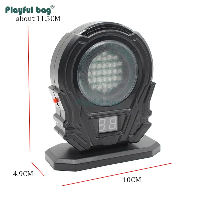 Playful Bag Laser Training Target Indoor Practice Leisure Mini Scoring Target Table Game Sports Entertainment AQB158