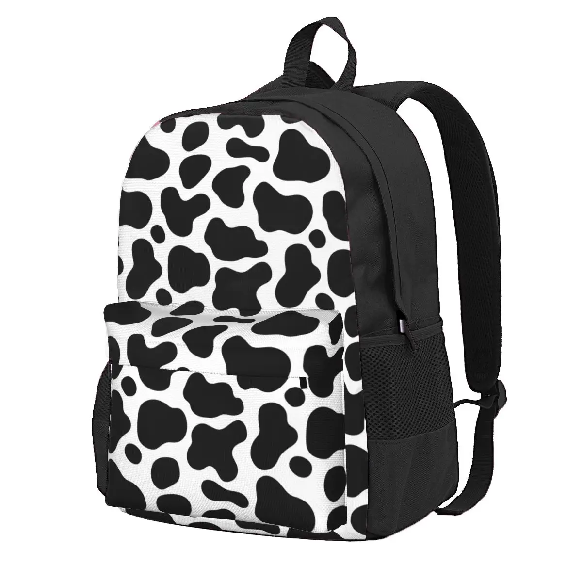 

Cow Spots Animal Print Student Backpack School Bag Hiking Travel Daypack for Men Women Fashion Bookbag Shoulder Bags
