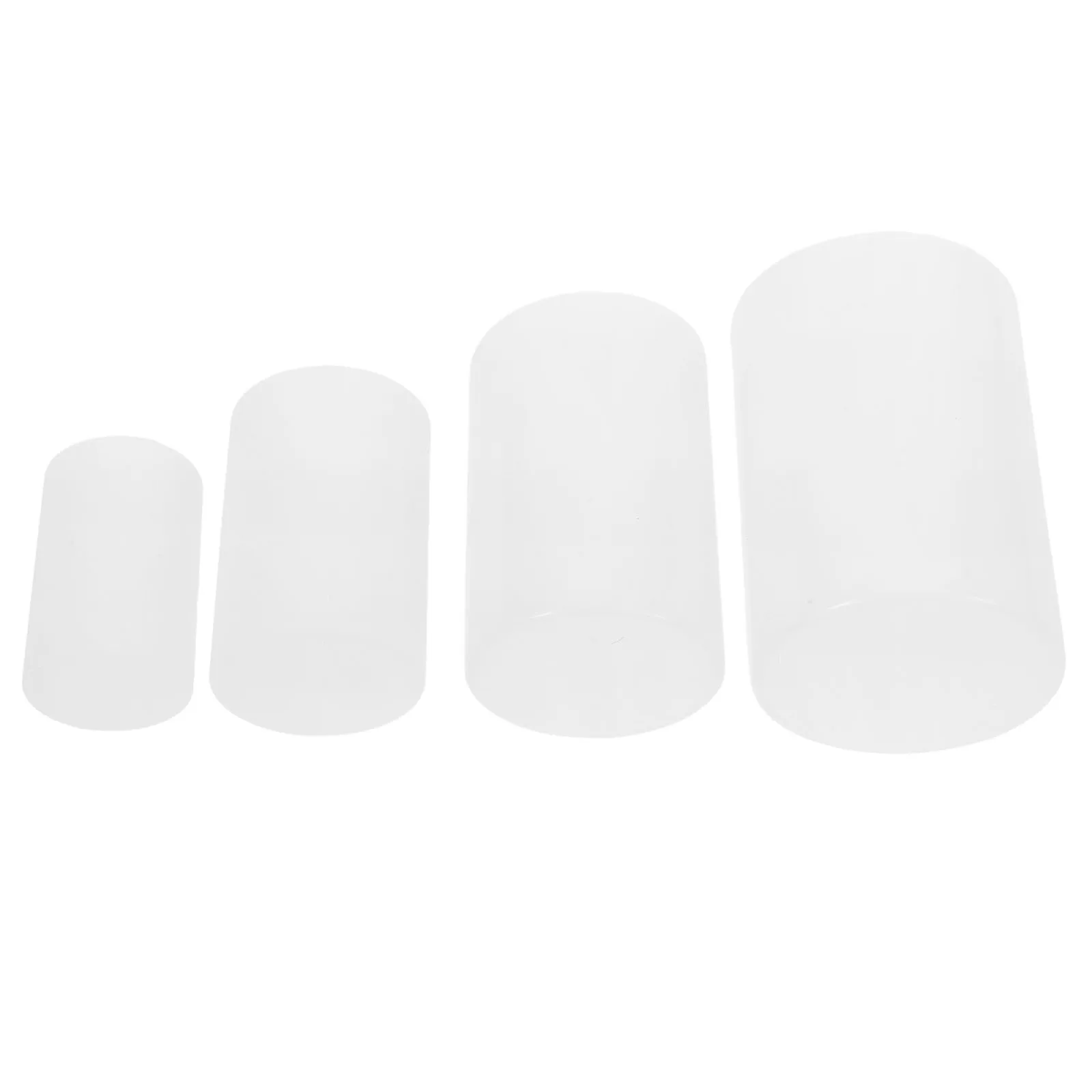 

4Pcs Silicone Mold DIY Cylinder Resin Wax Plaster Craft Scented Soap Making Art Projects 30 40 50 60mm Wax Moulds