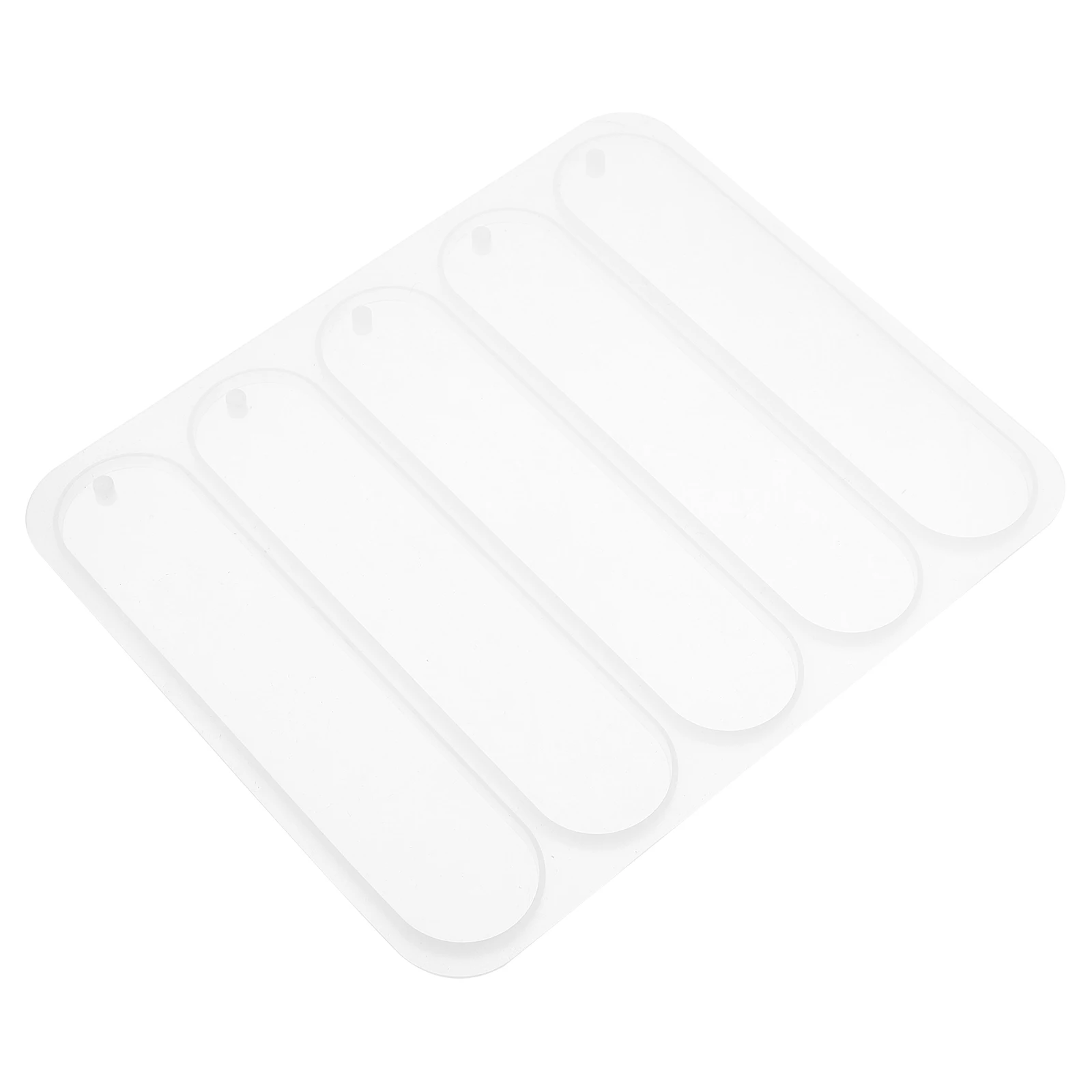 

Reusable Silicone Bookmark Mold for Epoxy Resin DIY Craft Tools Smooth Surface Book Mark Making Molds Dried Flowers Glitter