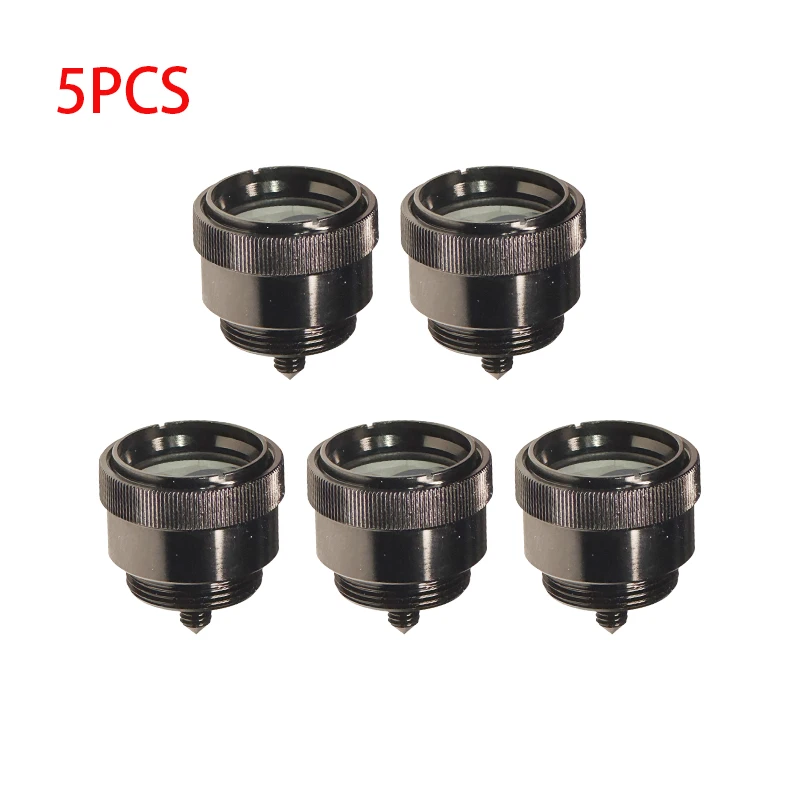 5PCS Mini Peanut Prism Silver Coated Prism With Metal Housing Replacement For Surveying Total Station