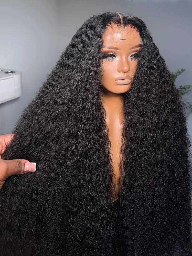 

Vietnamese Raw 40 42 Inch Deep Wave 13x6 13x4 Hd Lace Front Human Hair Wig 300 Density Water Wave Curly Full Lace Frontal Wigs Human Hair For Women