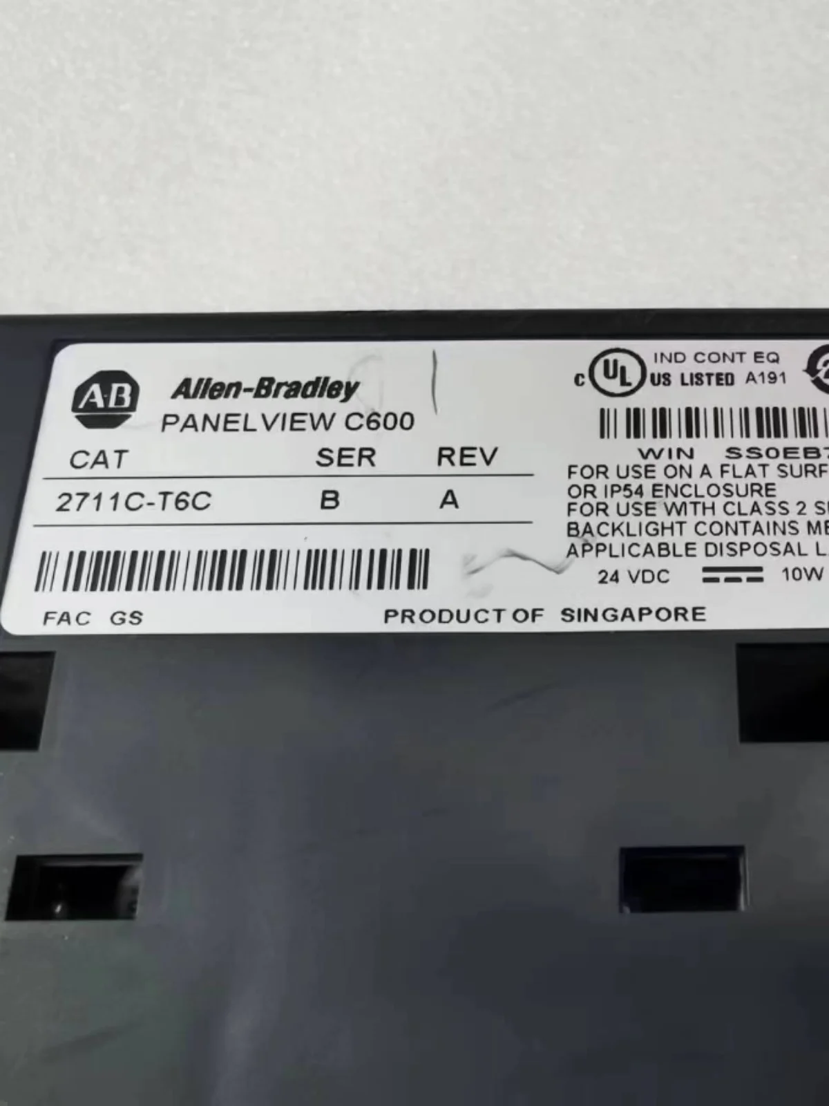 

Сенсорный экран AB 2711C-T6C Original Spot