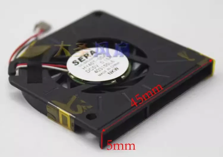 Free shipping Original SEPA HY45T-05A 5V 5MM ultra-thin modified turbofan notebook fan