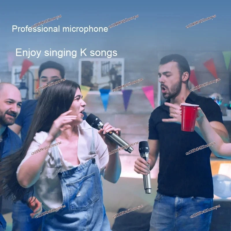 S97M Outdoor Karaoke for Bluetooth Speaker with RGB LED  Heavy Bass Portable for Square Dance Home Theater & Memory-Boxe