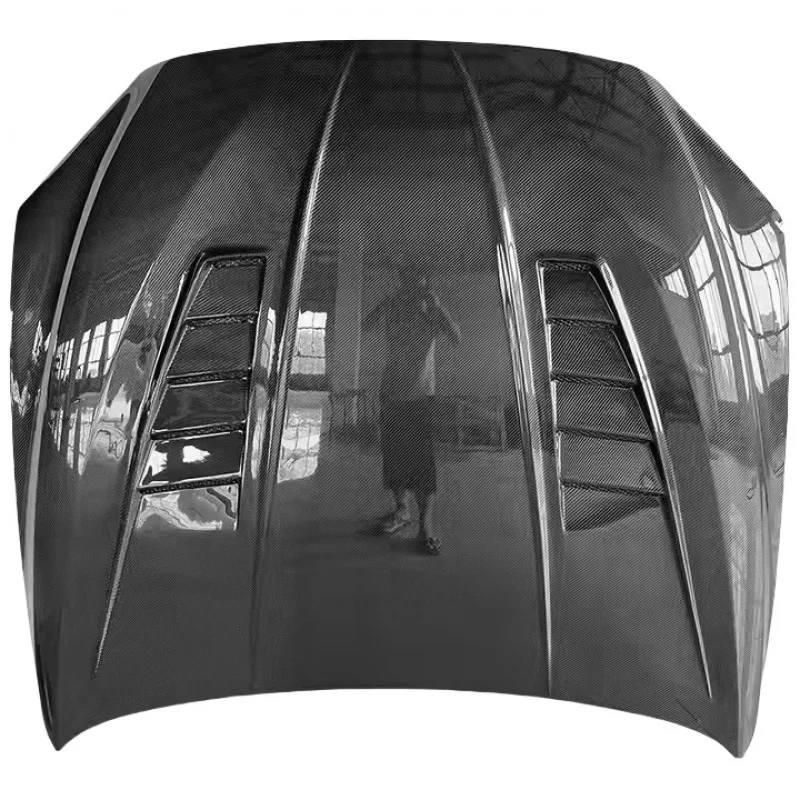 

Double Row Peorated Style High Quality Fiber Engine Hood 6 Series M6 F06 F12 F13 New Carbon Fiber